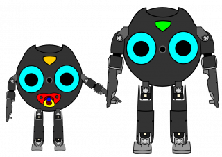 Bit-Bot mit Nachwuchs