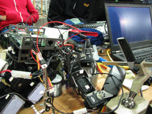 Versuch mit Linearwandler