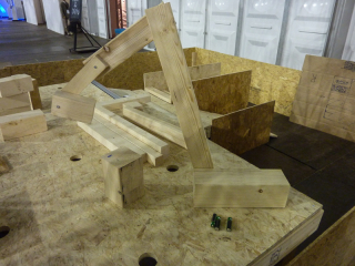 Holländischer Experimentalroboter