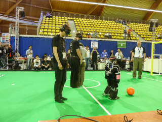 Roboter schlägt Mensch