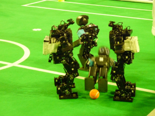Roboter in der Mangel