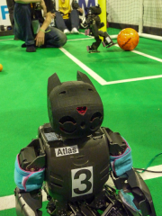 Atlas mit dem vor der WM neuentwickelten Kopf