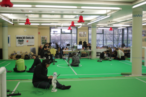 Arbeit in der Halle
