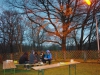 Natriumdampf-Sonnenuntergang