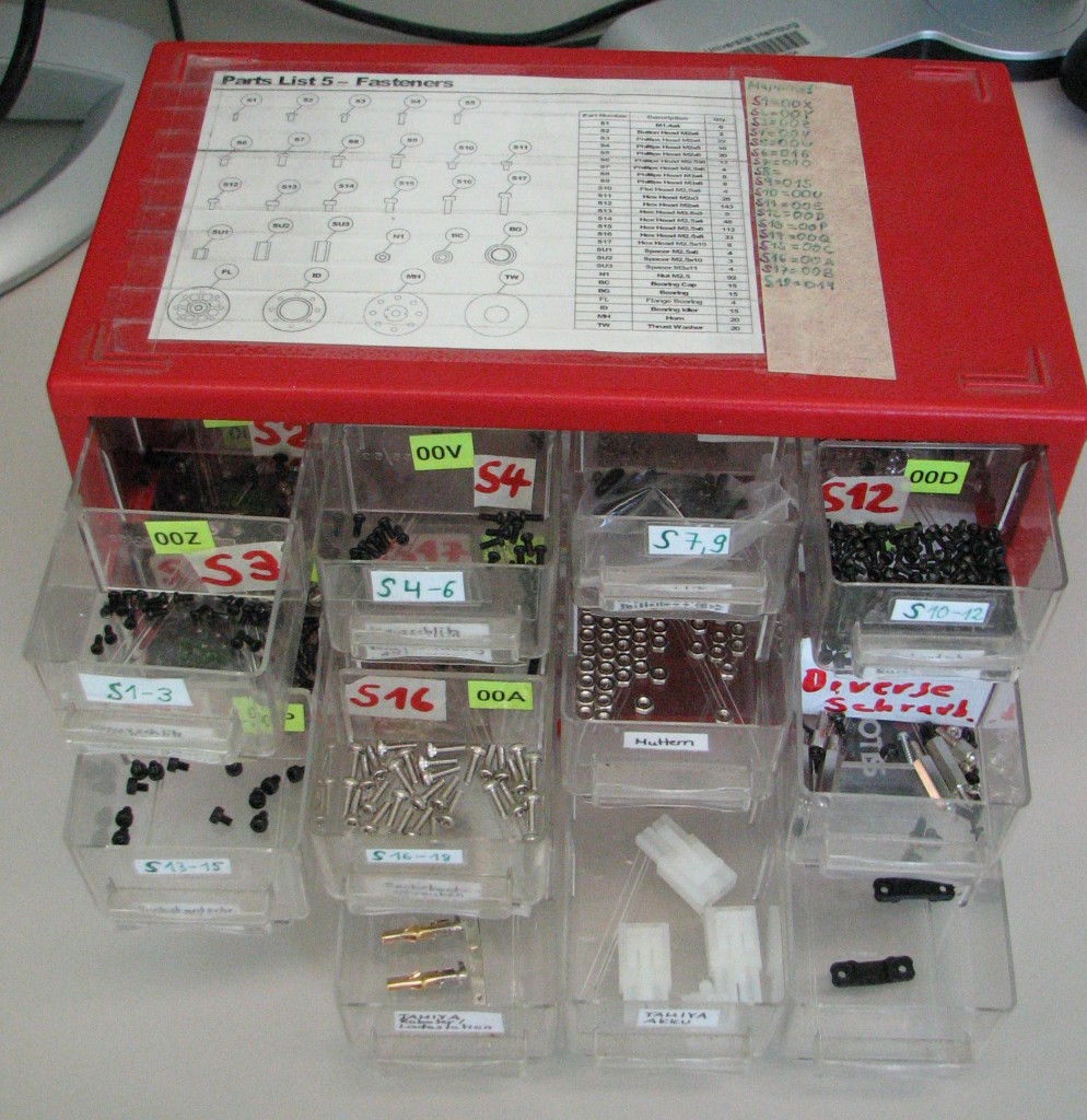 Unser Schraubenkasten