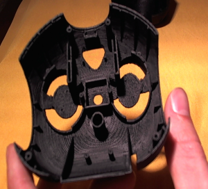 Ein Darwin Kopf frisch aus dem Drucker