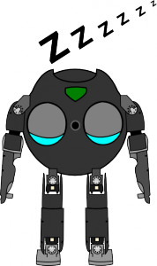 BitBot sleeping