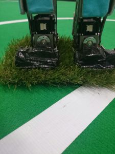 Stand auf Kunstrasen