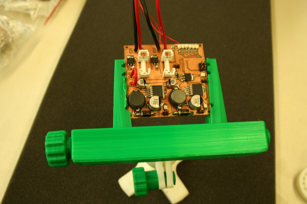 Platinenhalter im Einsatz Platinenhalter im Einsatz