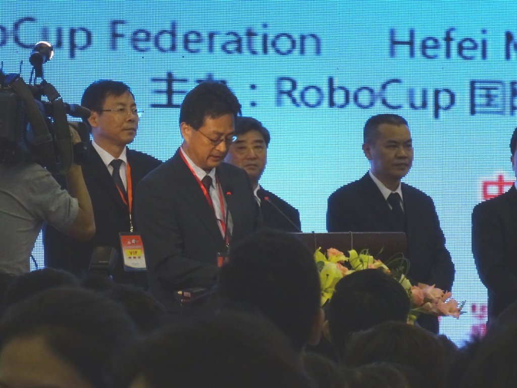 Opening ceremony - Itsuki Noda (president of the RoboCup federation)