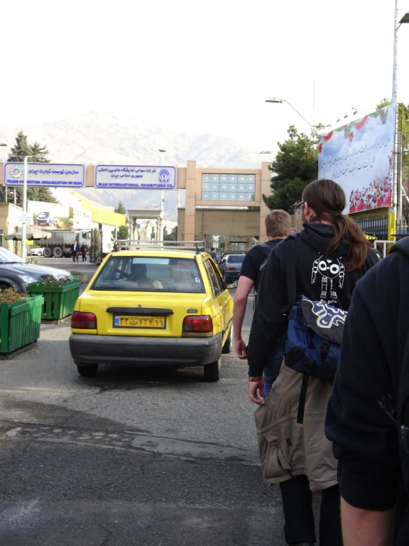 BitBots on their way to the Iran Trade Fair