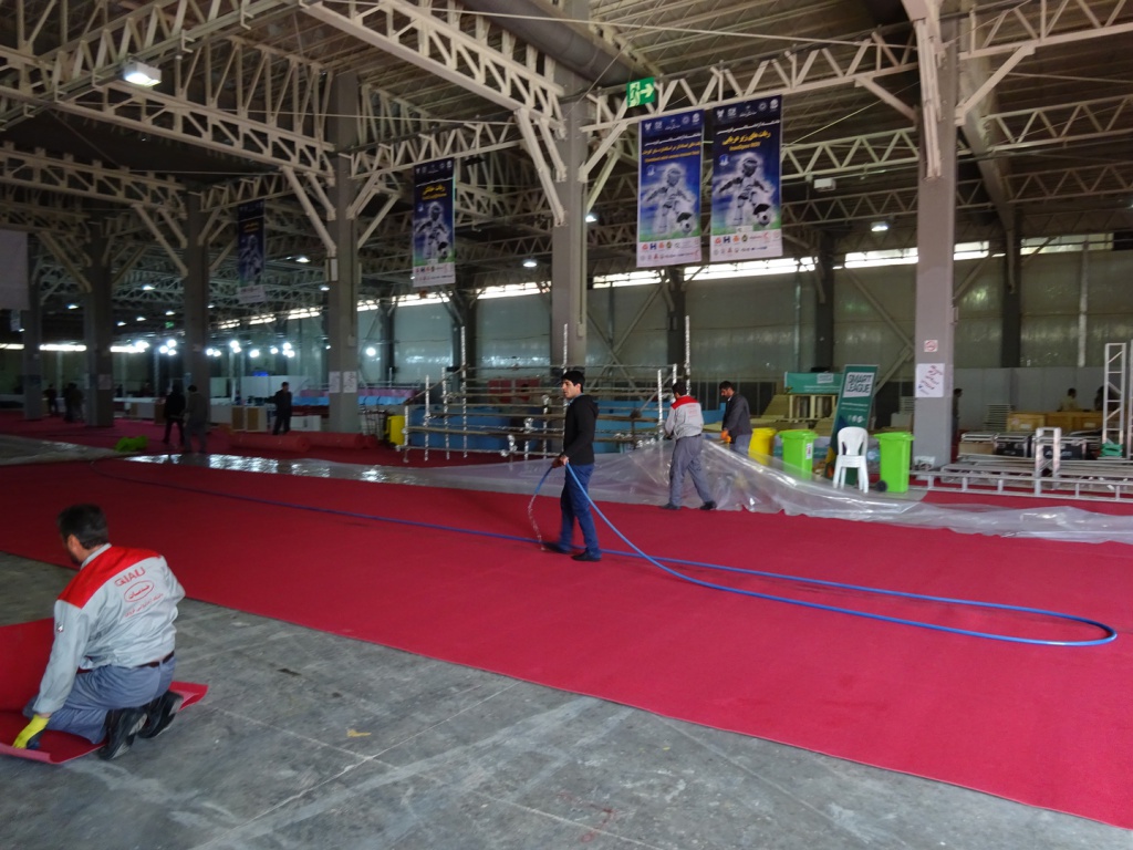 Last work on the floor