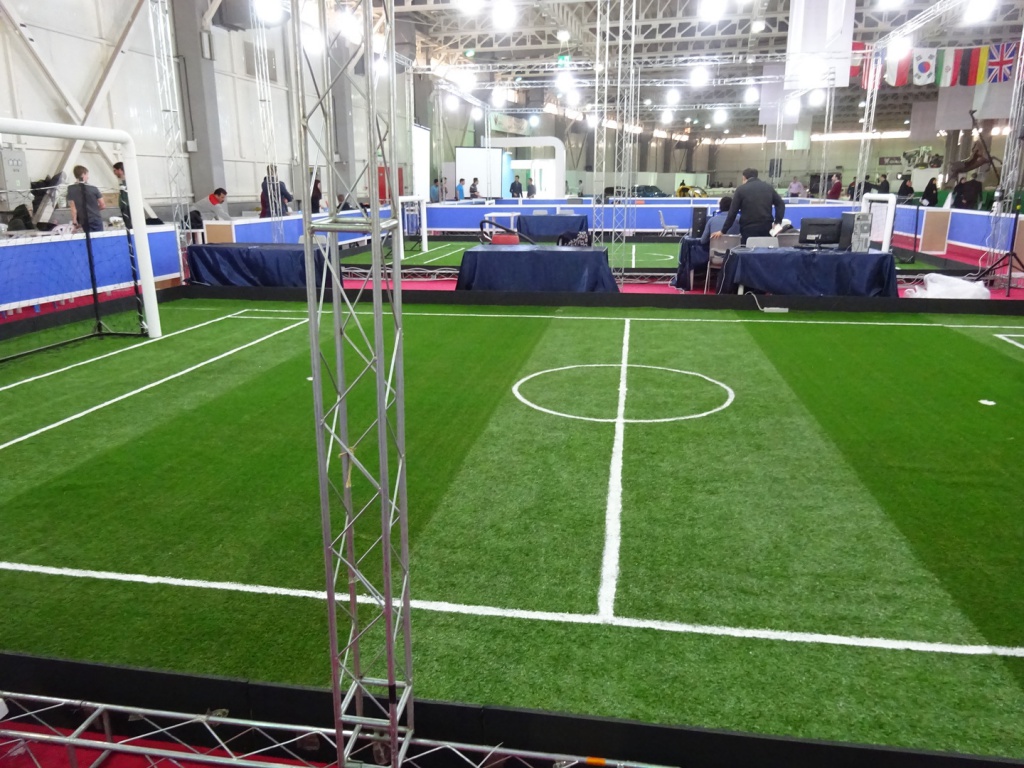 Humanoid League area at IranOpen 2016 Humanoid League area at IranOpen 2016