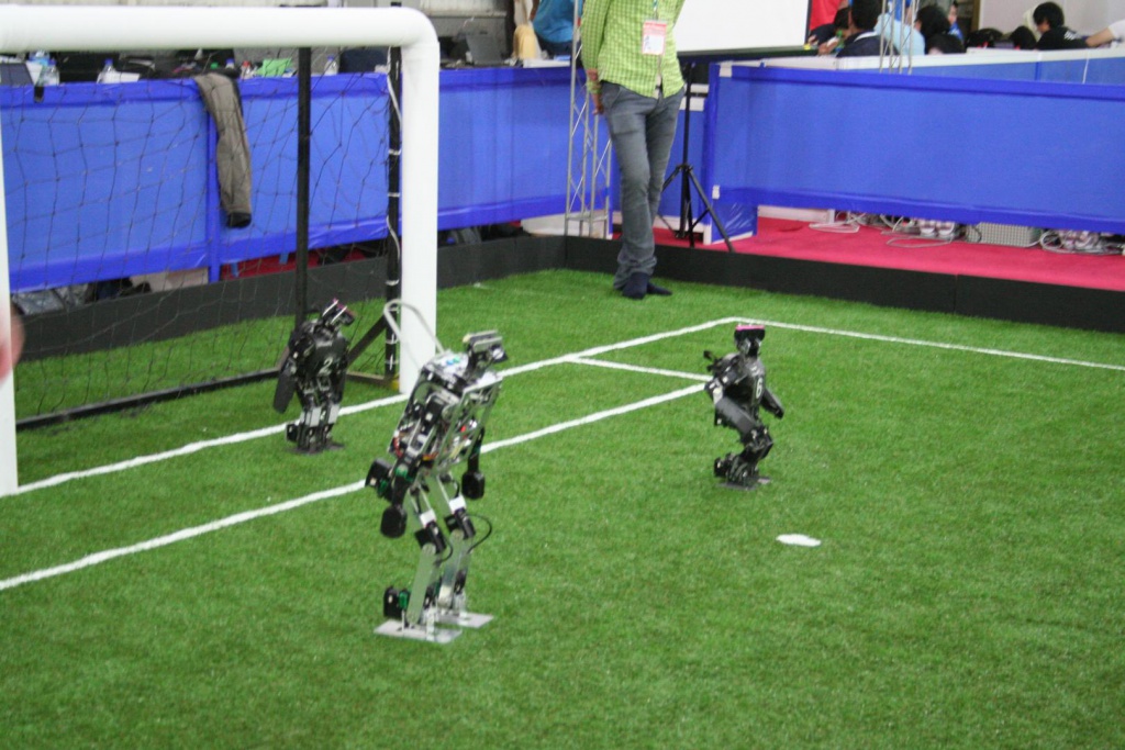 Waiting for the match to start