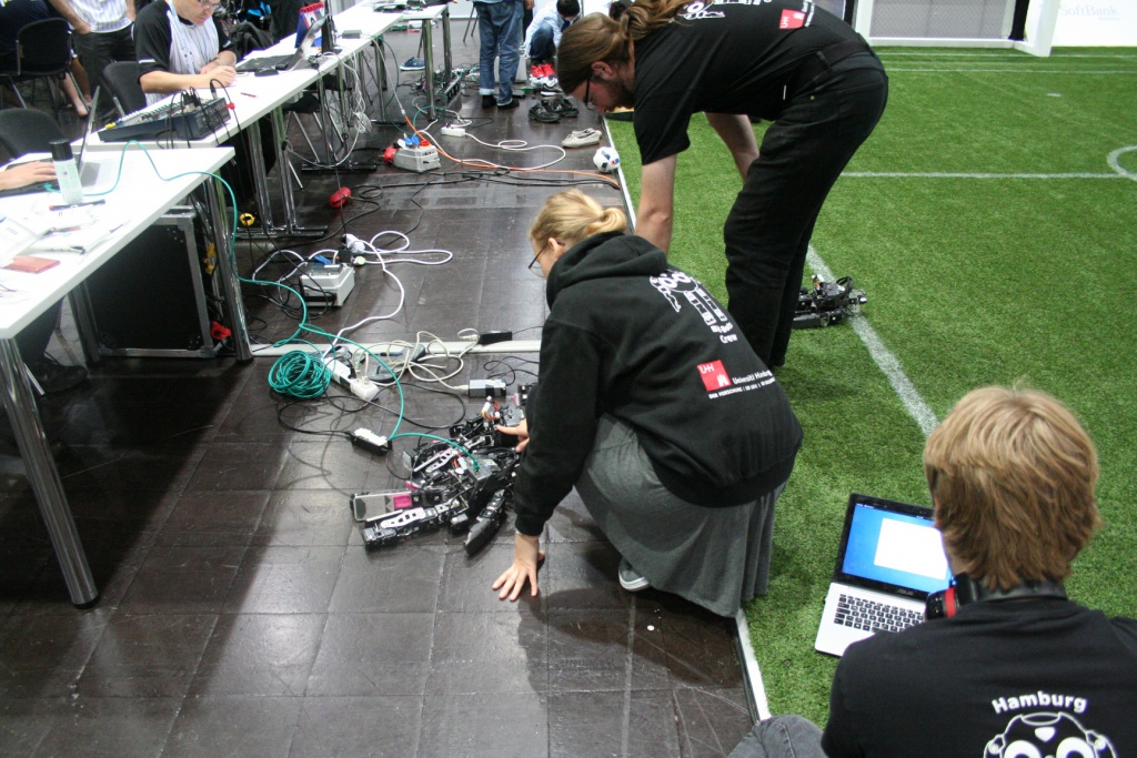 preparing for a game preparing for a game